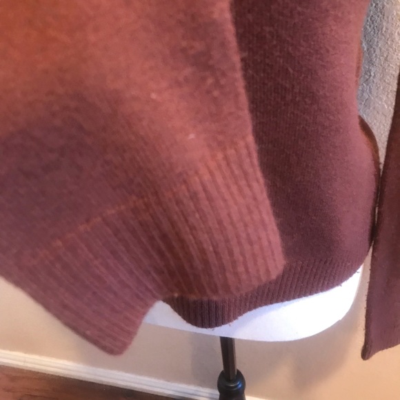 Tulle V-Neck Sweater - Picture 2 of 5